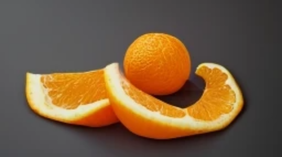 The Zest of Orange Peels Sweet