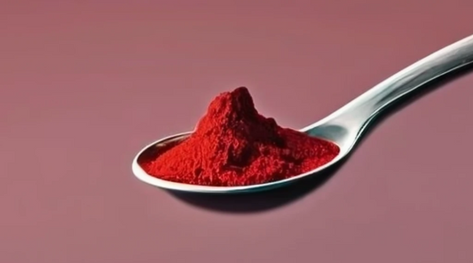 The Radiance of Red Henna Powder
